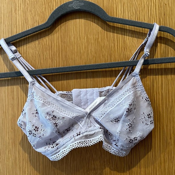 Auden Other - Purple unlined lace bralette, worn once!